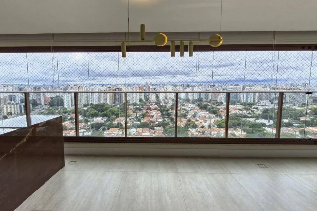 Imagem Venda Edifício Stella Campo Belo: 143m² com Varanda Gourmet e Vista
