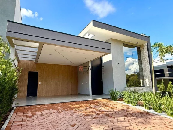 Imagem Casa térrea com 3 suítes à venda, 191 m² por R$ 1.890.000 - Condomínio London Park - Indaiatuba/SP