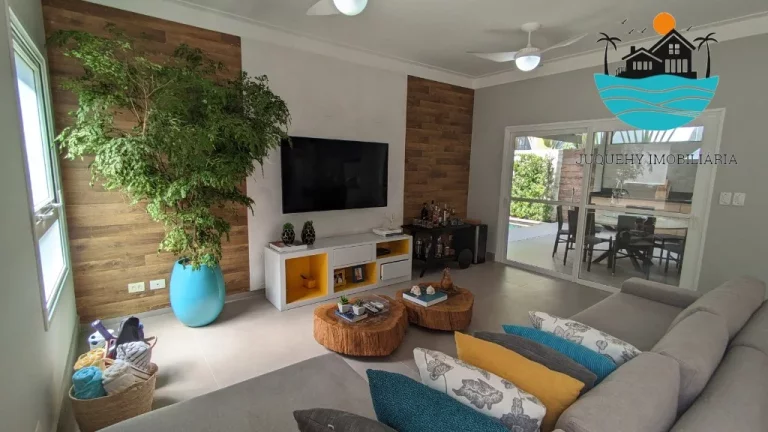 Imagem Venda de Casa em Juquehy, com 4 suítes, piscina e churrasqueira privativa, sauna, serv. de praia, 180 m2 | Juquehy Imobiliária