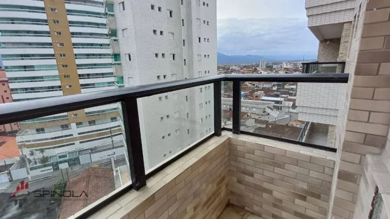 Imagem Apartamento com 1 dormitório à venda, 57 m² por R$ 447.096,00 - Vila Caiçara - Praia Grande/SP