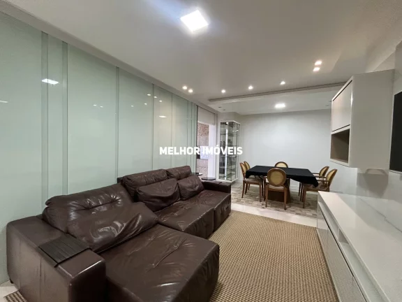 Imagem Locação Anual - Apartamento Frente Mar com 3 dormitórios e 2 vagas de garagem - Balneário Camboriú -SC