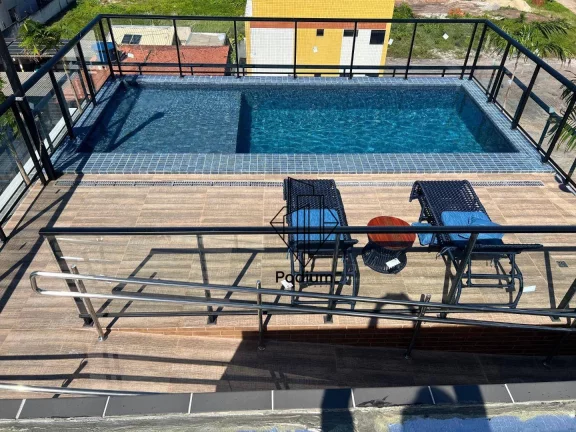 Imagem Flats Studio com varanda/sacada gourmet a 450m da praia de Intermares - FL0280
