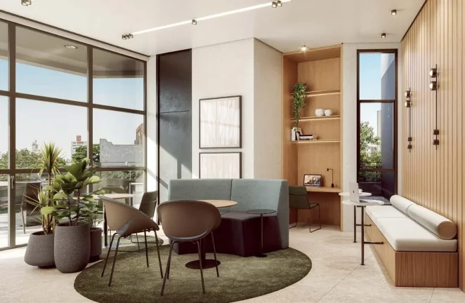 Imagem Oportunidade de Investimento ou Moradia. Apartamento Vila Mariana - 37M², Pé direito 3,70M.
