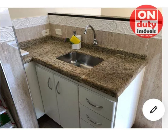 Imagem Apartamento com 1 quarto à venda, 42 m² por R$ 380.000 - Gonzaga - Santos/SP