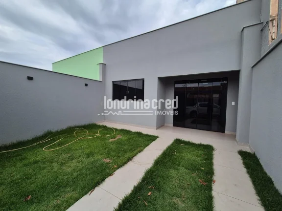 Imagem Casa com 2 quartos (1 suíte), planta bem distribuída, 2 vagas, 80m² construídos em terreno de 125m² na região sul de Londrina