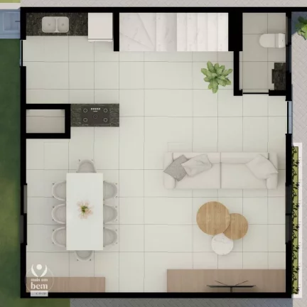 Imagem Lindo sobrado 139 m² com 3 quartos (1 suíte) à venda por R$ 799.000 - Uberaba - Curitiba/PR