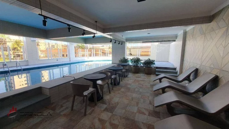 Imagem Apartamento com 3 dormitórios à venda, 104 m² por R$ 900.000,00 - Canto do Forte - Praia Grande/SP