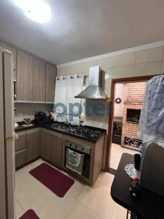 Imagem Sobrado à venda em Santo André-SP, Jardim Jamaica: 3 quartos, 1 suíte, 2 salas, 3 banheiros, 2 vagas, 86m².