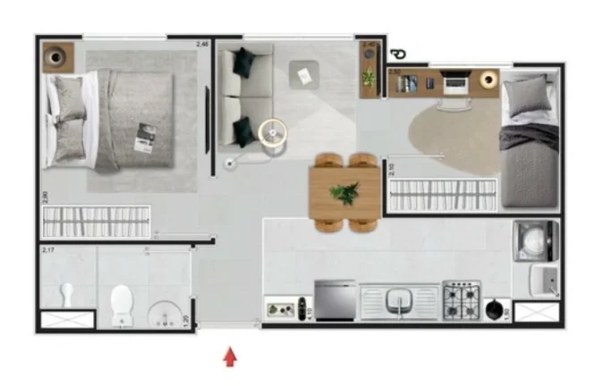Imagem APARTAMENTO RESIDENCIAL em São Paulo - SP, Jardim São Roberto
