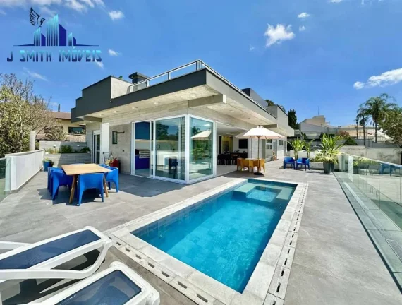 Imagem CASA ESPETACULAR, NOVA. 7 SUÍTES, MOBILIADA, ELEVADOR, PISCINA, SPA!