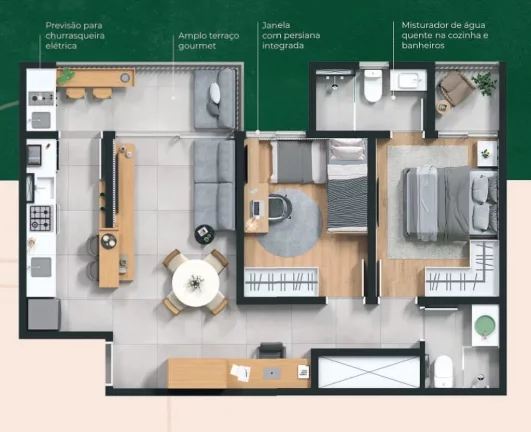 Imagem Apartamento à venda com 2 dormitórios em Jardim do Mar São Bernardo do Campo SP