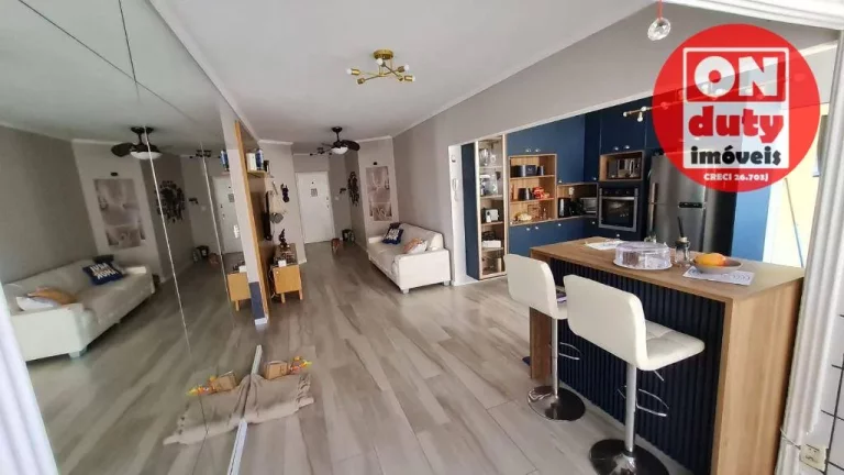 Imagem Apartamento com 2 dormitórios à venda, 103 m² por R$ 848.000,00 - Ponta da Praia - Santos/SP