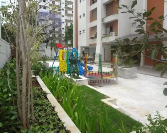 Imagem Living para 02 ambientes com terraço, 03 dormitórios sendo 03 suites, lavabo, escritório, sala de...