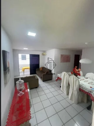 Imagem Apartamento de porteira fechada á 180m da praia do Bessa -