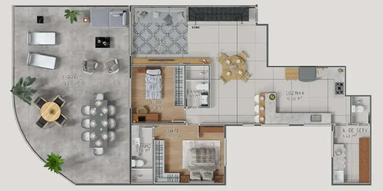 Foto do imóvel: Cobertura para Venda em Rio de Janeiro, Recreio dos Bandeirantes, 3 dormitórios, 1 suíte, 3 banheiros, 2 vagas
