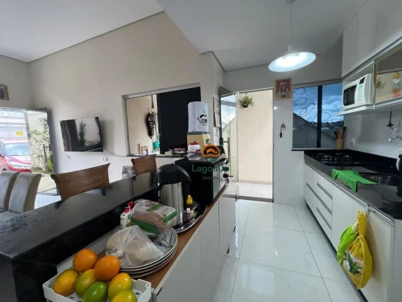 Imagem Casa com 3 dormitórios à venda, 127 m² por R$ 750.000,00 - Visão - Lagoa Santa/MG