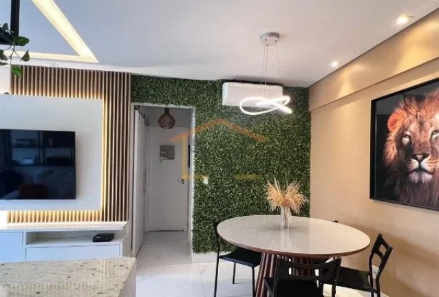 Imagem Apartamento 69m², 2 dormitórios, sendo 2 suítes, 1 delas com varanda, sala 2 ambientes, lavabo, v...