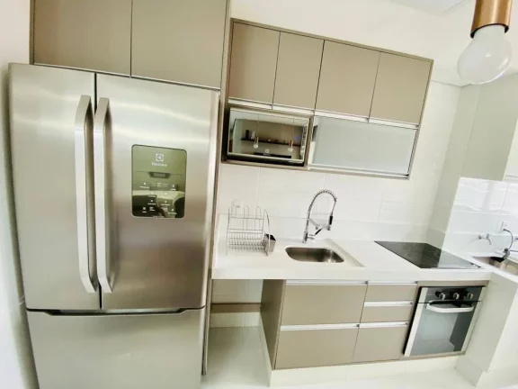 Imagem Apartamento com 2 dormitórios à venda, 52 m² por R$ 460.000 - Vila Humaitá - Santo André/SP