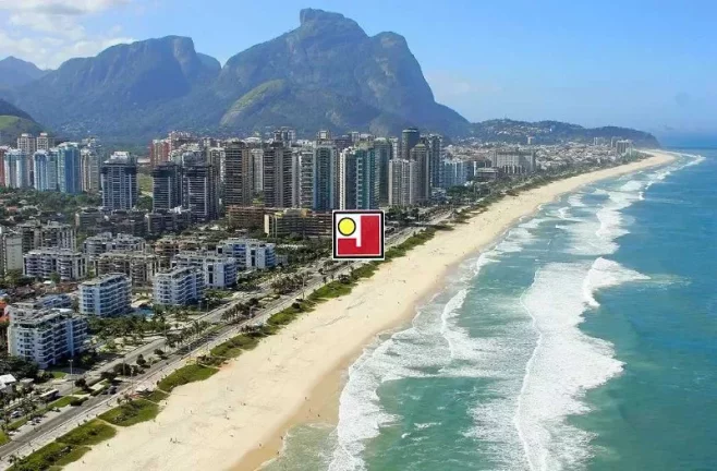 Imagem Vendo terreno na Av das Américas ... Armando Lombardi, 605m² reais, frontal rua, local nobre e de grande movimento. Junto metrô e BRT. Perto de tudo
