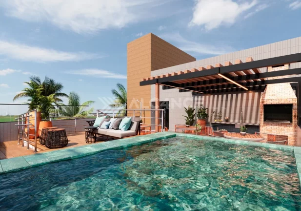 Imagem Apto - 2 Quartos - 1 Suíte - 66,53 m² - Intermares, Cabedelo/PB