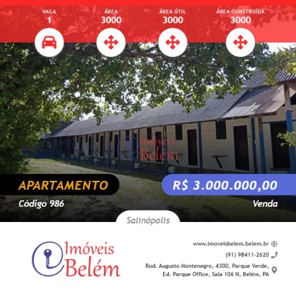 Imóveis Belém Vende pousada em Salinópolis
