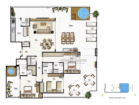 Imagem Cobertura à venda, 113 m² por R$ 1.500.000,00 - Alto - Teresópolis/RJ