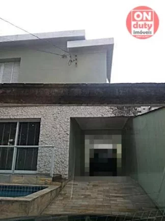 Imagem Sobrado com 5 dormitórios à venda, 290 m² por R$ 1.800.000,00 - Boqueirão - Santos/SP