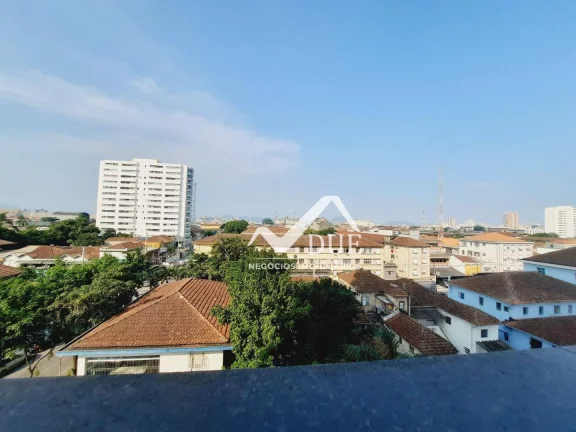 Imagem Apartamento com 1 quarto em prédio com lazer perto do VLT 38 m² por R$ 291.000 - Macuco - Santos/SP