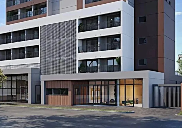 Imagem Apartamento Mobiliado Paraíso - 25M², 1 Dorm, Varanda Envidraçada.