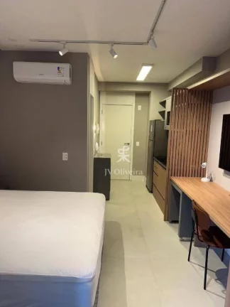 Imagem Apartamento com 1 dormitório para alugar, 24 m² por R$ 3.980/mês - Alto de Pinheiros - São Paulo/SP