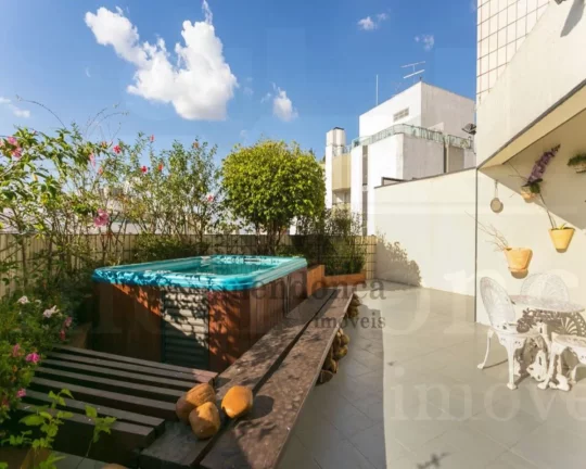 Imagem Cobertura duplex em Perdizes com 3 quartos sendo 1 suíte e 4 vagas, 278m²