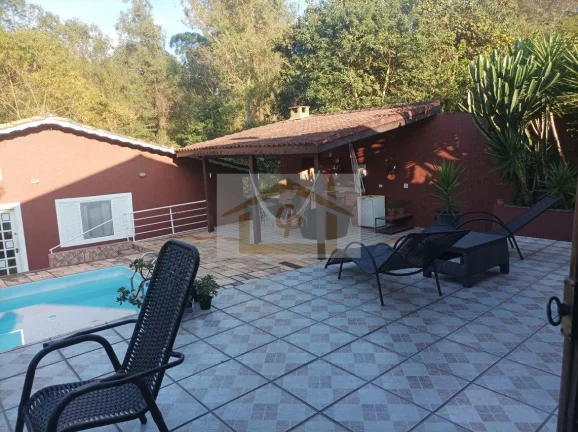 Imagem Tranquilidade para você, Casa Térrea com 3 quartos, piscina, 4 vagas , Edícula