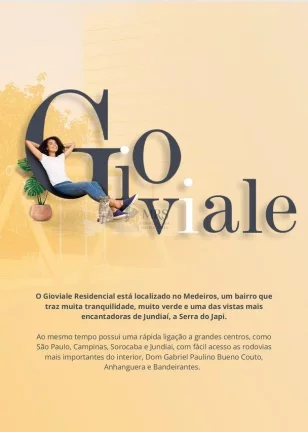 Imagem Apto Cond Gioviale 3 dorm 1 suíte