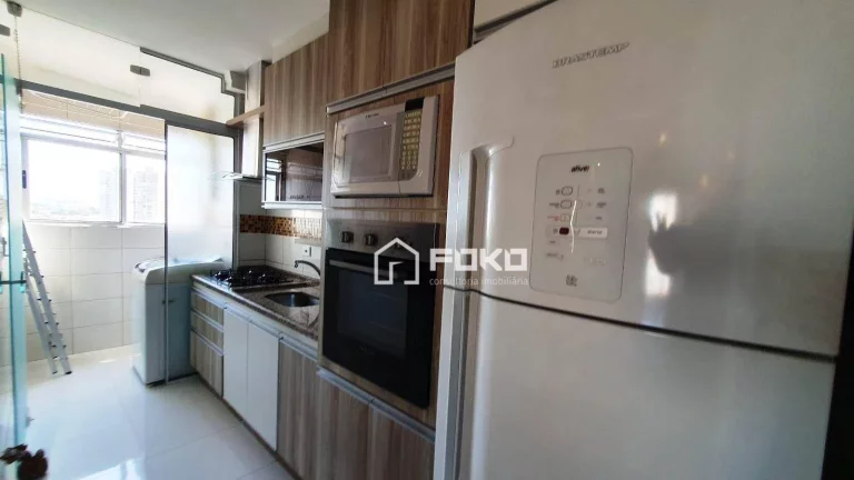 Imagem Apartamento com 2 dormitórios (1 suíte) 2 vagas para alugar, 52 m² por R$ 2.629/mês - Vila Galvão - Guarulhos/SP