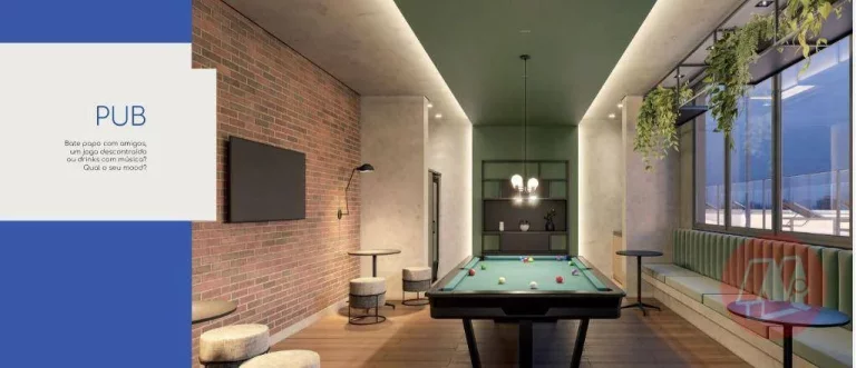 Imagem Studios e apartamentos no Jardim Botânico com infraestrutura.
