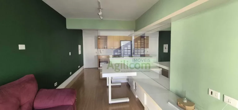 APARTAMENTO À VENDA NO BROOKLIN COM 1 SUÍTE E 1 VAGA