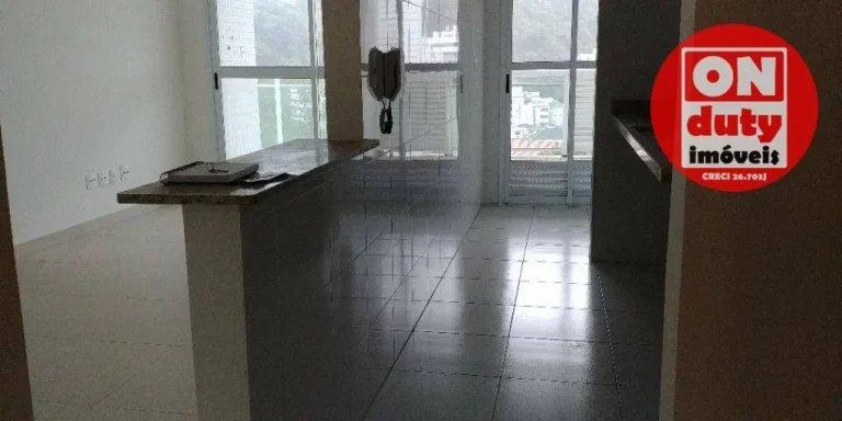 Imagem Apartamento com 2 dormitórios à venda, 76 m² por R$ 932.910,00 - José Menino - Santos/SP