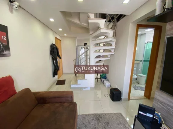 Imagem Apartamento Duplex à venda, 90 m² por R$ 480.000,00 - Vila Rio de Janeiro - Guarulhos/SP