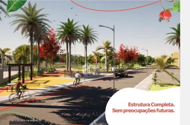 Imagem Lote de terreno à venda por R$ 50.793,79 - Loteamento RESERVA CAJUÍ - Aroeiras/Zona Norte - Teresina/PI