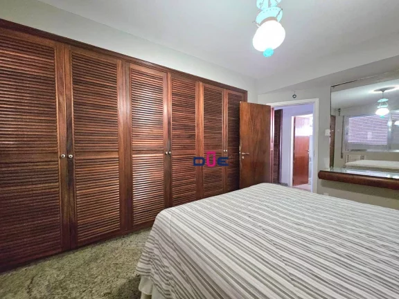 Imagem Apartamento 4 Quartos, 5 Banheiros, 2 Vagas, PÉ NA AREIA - José Menino - Santos