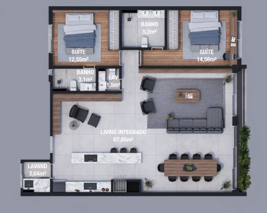 Imagem Apartamento à venda no bairro Moinhos de Vento - Porto Alegre/RS
