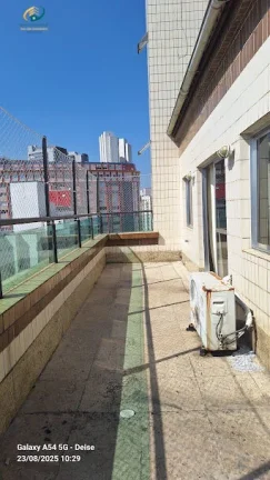 Imagem Apartamento Cobertura em Guilhermina, Praia Grande/SP