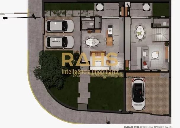 Imagem Sobrado Geminado de Esquina - Em Construção lindo projeto sendo executado no bairro Nova Brasília...