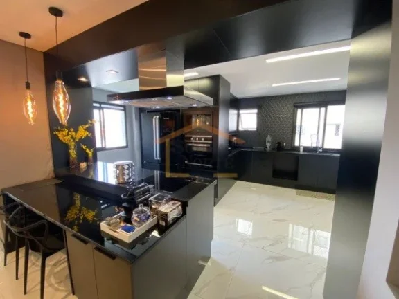 Imagem Apartamento com 120 m², possui 3 dormitórios, sendo 3 suítes, total de 4 banheiros com o lavabo, ...