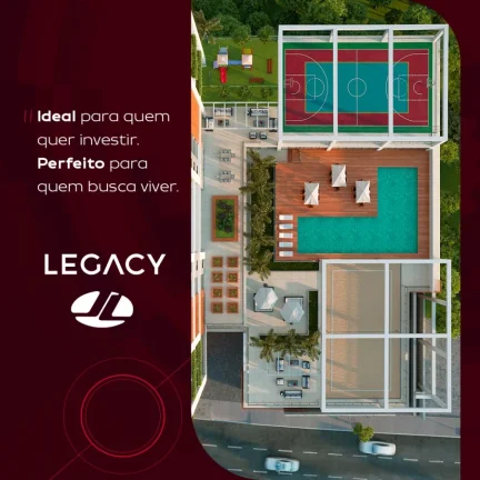 Imagem Apartamento à venda no Centro de Cascavel-PR: 2 quartos, 3 banheiros, 1 vaga de garagem e 153m² de área.