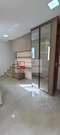 Imagem Cobertura para Venda em Santo André, Jardim Santo Antônio, 2 dormitórios, 2 banheiros, 1 vaga