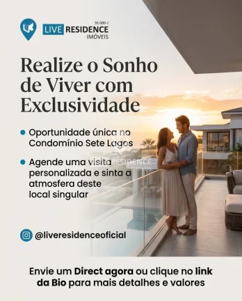 Imagem Condomínio Sete Lagos, em Itatiba/SP