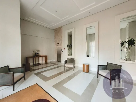Imagem Apartamento com 1 dormitório para alugar,51 m² por R$ 3.780/mês Alphaville