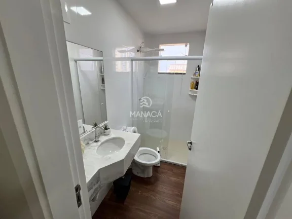 Imagem Apartamento vista mar, mobiliado, 3 quartos sendo 1 suíte, garagem coberta