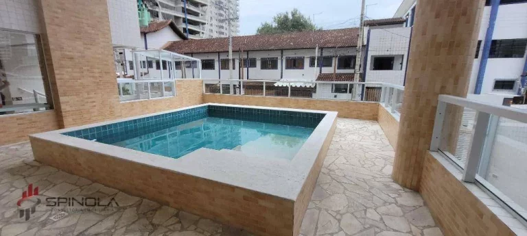 Imagem Apartamento com 2 dormitórios à venda, 63 m² por R$ 450.000,00 - Vila Caiçara - Praia Grande/SP